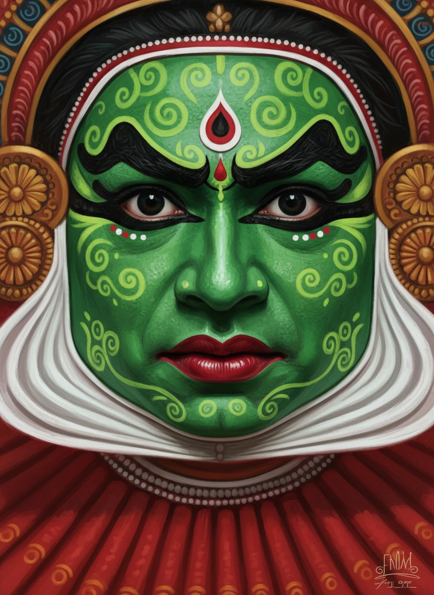 Make it realistic as a real person Katha... 1