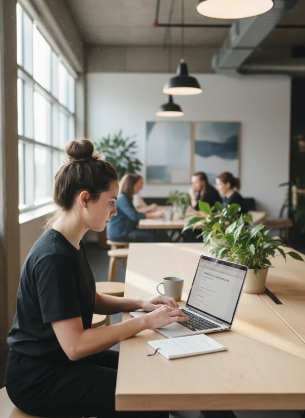 A young entrepreneur applying for a smal... 1