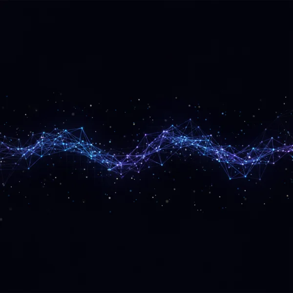 A futuristic abstract background with gl... 1