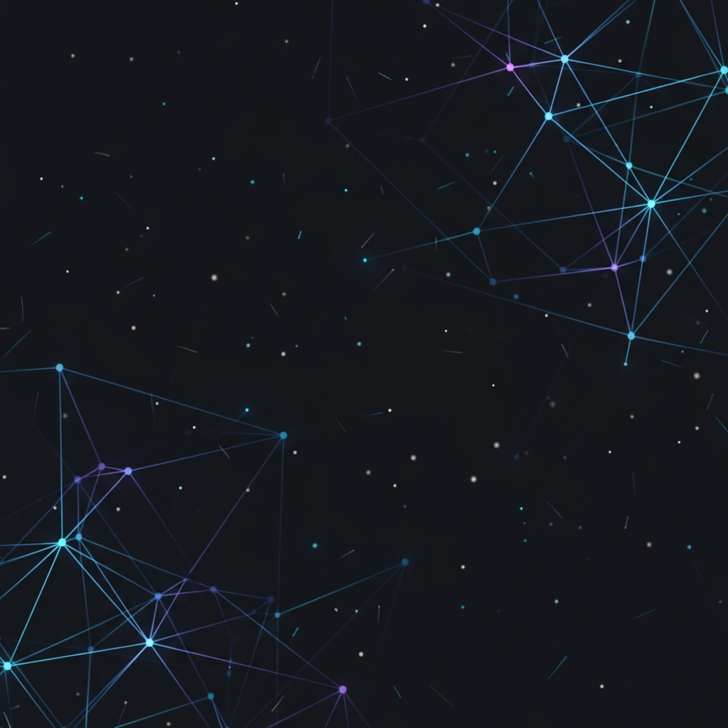 A futuristic abstract background with gl... 1