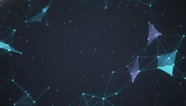 A futuristic abstract background with gl... 1