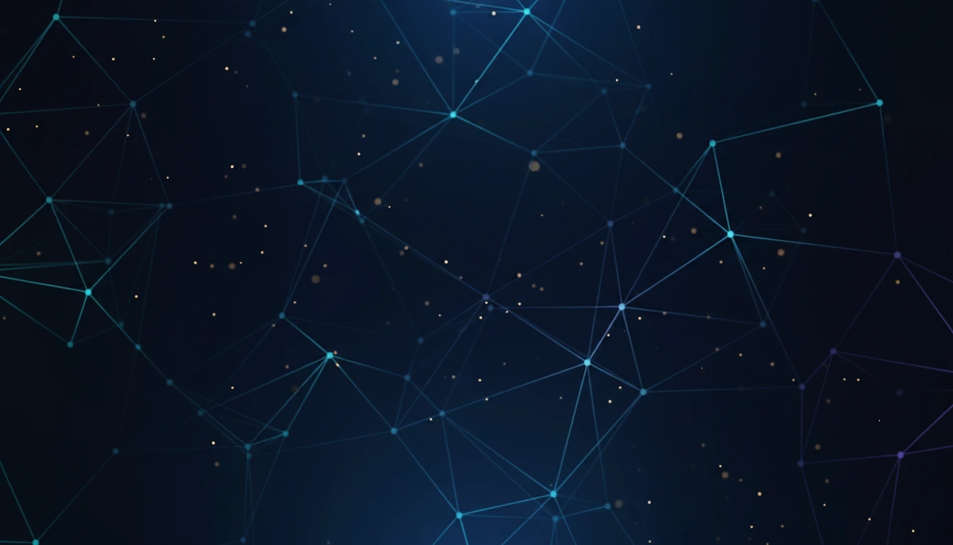 A futuristic abstract background with gl... 1