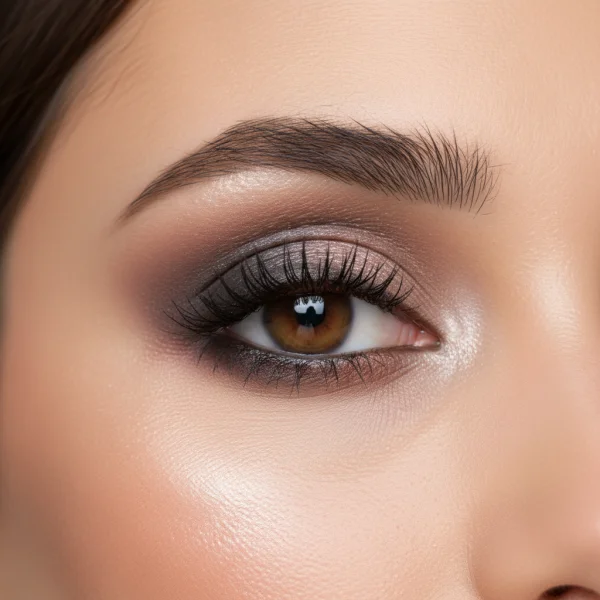 A detailed close-up portrait focusing on... 1