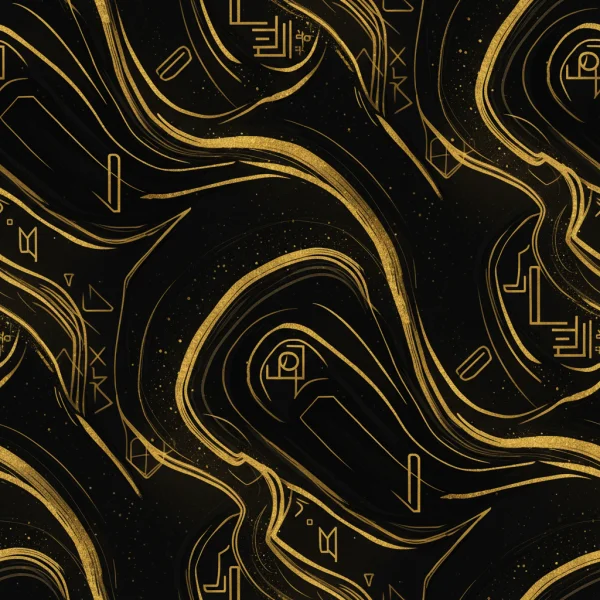Elegant black and gold abstract backgrou... 1